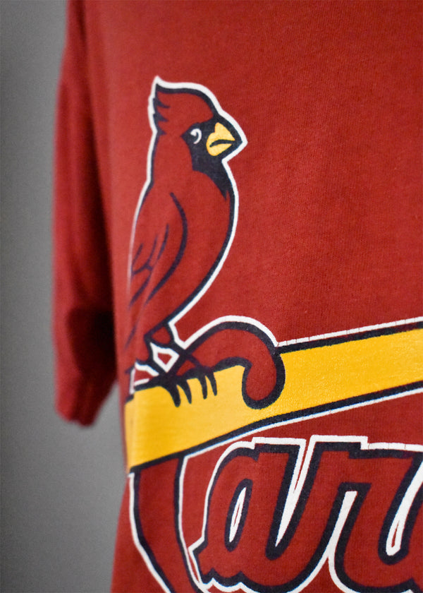 2000 St. Louis Cardinals Henley T-Shirt by Russell Athletic