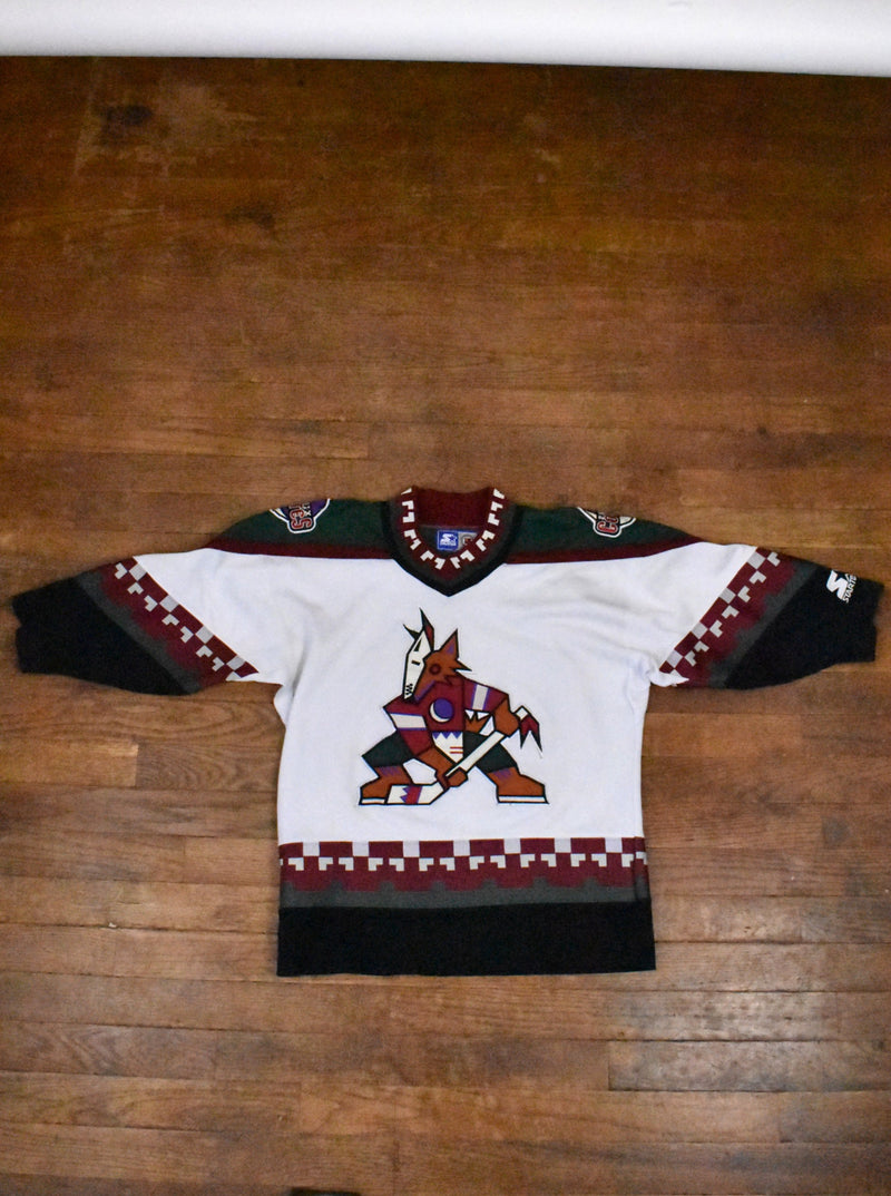 Vintage Jeremy Roenick Phoenix Coyotes Starter NHL Jersey Size XL