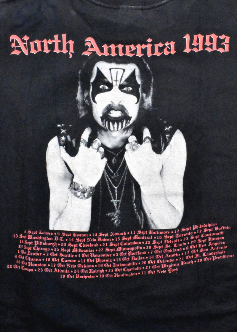 1993 Mercyful Fate North American Tour T-Shirt