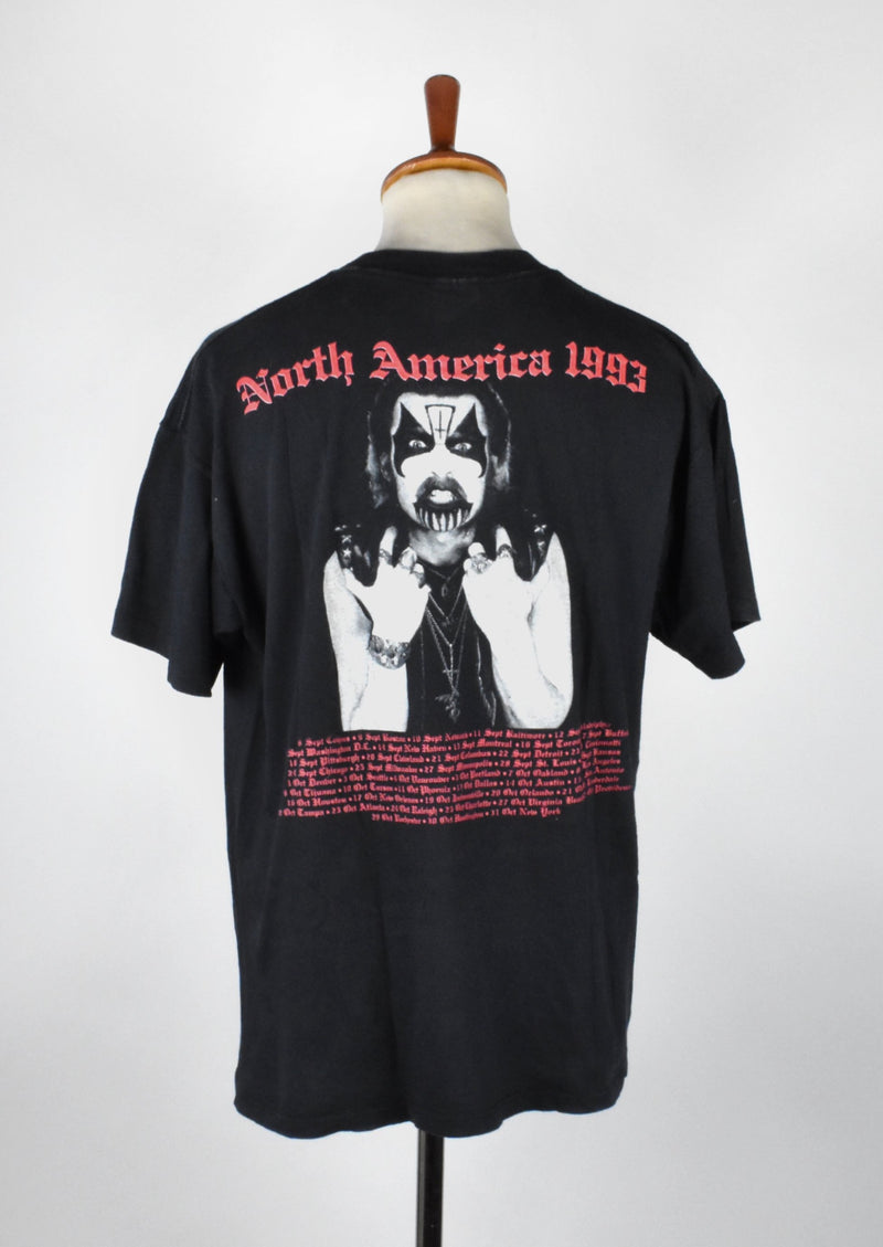 Vintage 1993 Mercyful Fate North American Tour T-Shirt