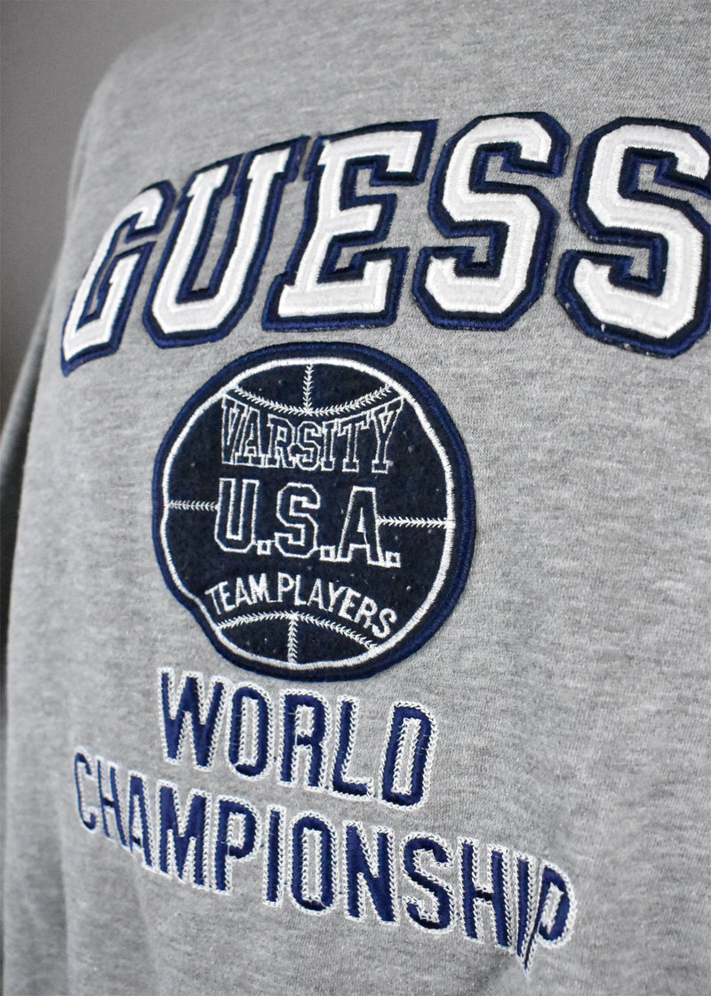 Vintage 1990's Guess Sweatshirt - Guess World Championship - Guess Jumper