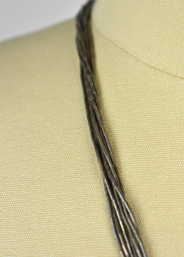 Liquid Silver Southwestern Native Necklace