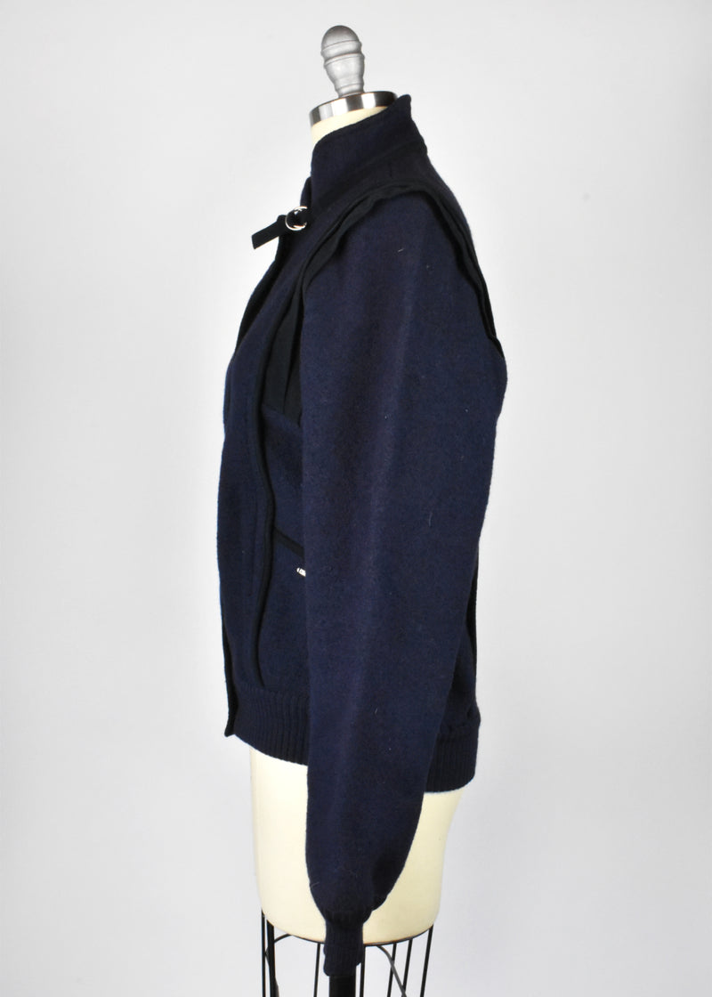 Navy Blue Wool Geiger Tyrol Jacket