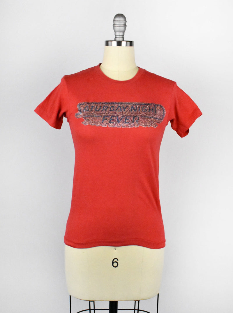 Vintage 1970's Saturday Night Fever Original Release T-shirt
