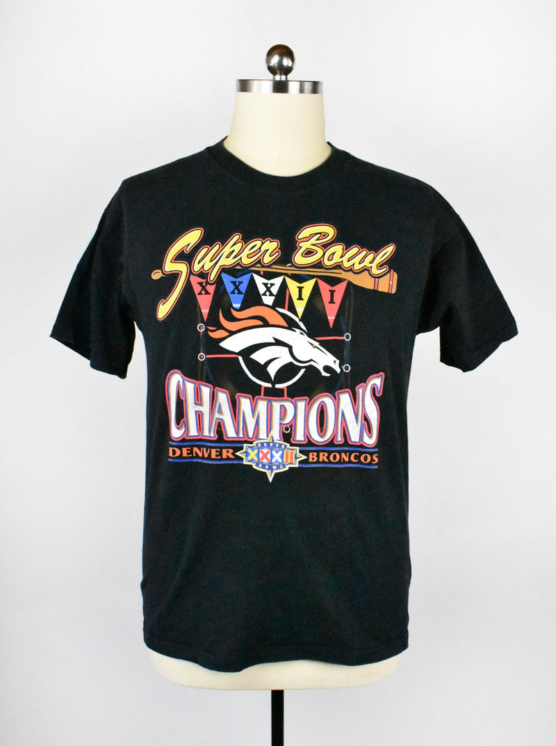 Vintage 1998 Denver Broncos Super Bowl XXXII Champion T-Shirt