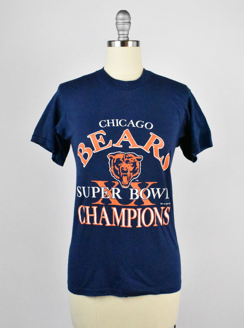 Vintage 1985 Super Bowl Champions Chicago Bears Football T-Shirt