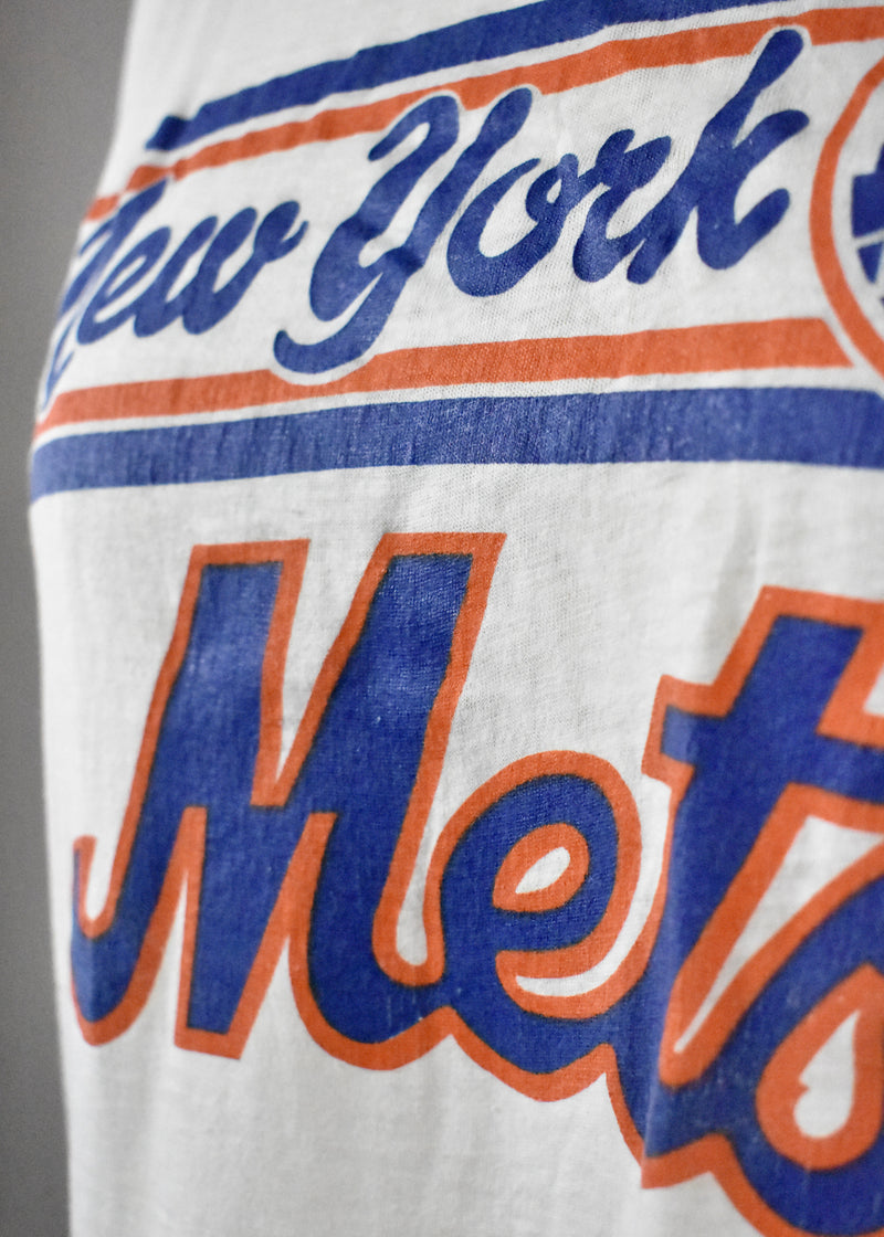 1980's New York Mets Ringer T-Shirt