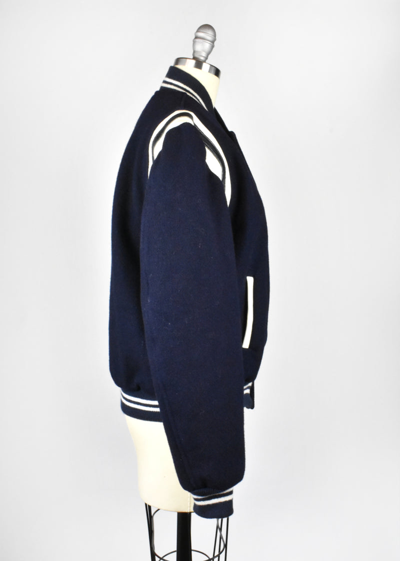 Vintage 1950's New York Yankees Wool Letterman Jacket