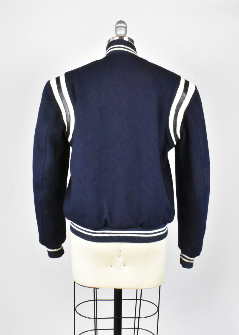 Vintage 1950's New York Yankees Wool Letterman Jacket