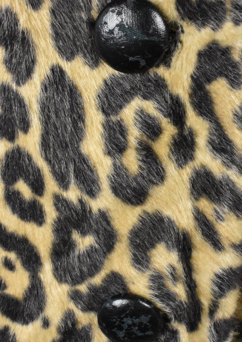 Leopard Print Faux Fur Coat by Safari