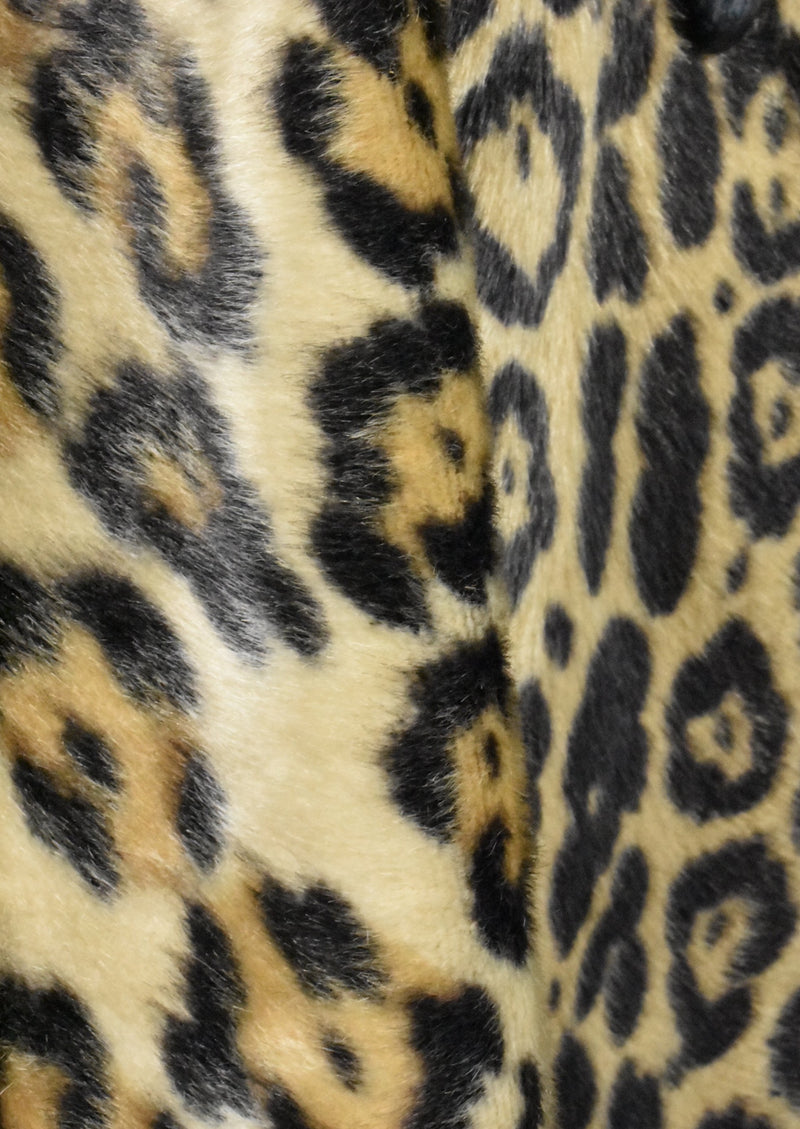 Leopard Print Faux Fur Coat by Safari