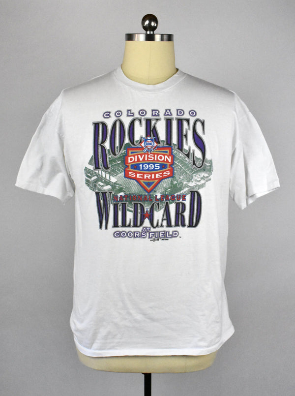 1995 Colorado Rockies Wild Card T-Shirt
