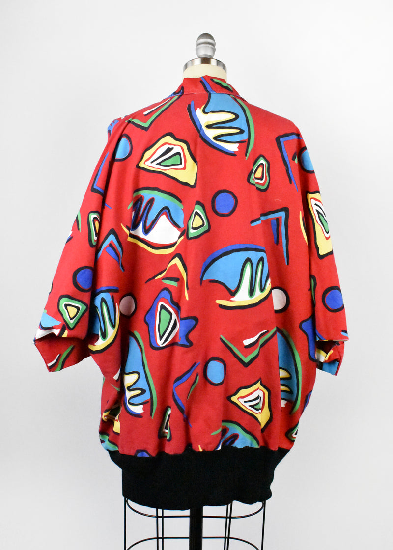 Fun 1990's Abstract Top