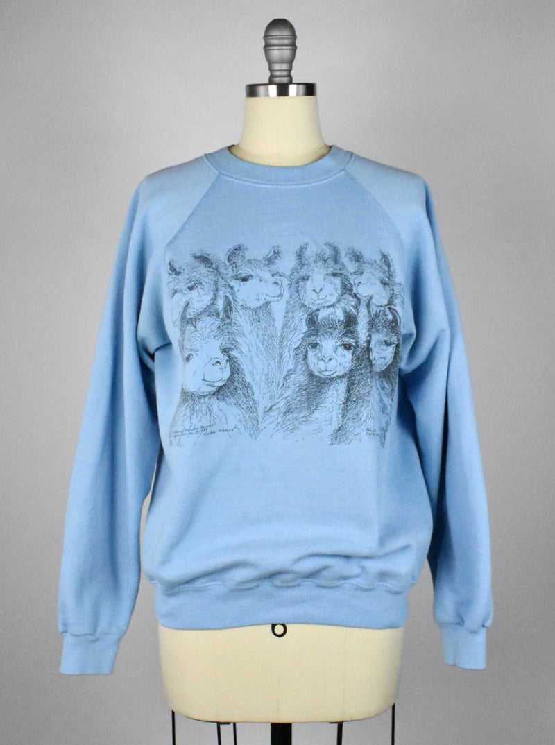 Vintage 1989 LLama Sweatshirt