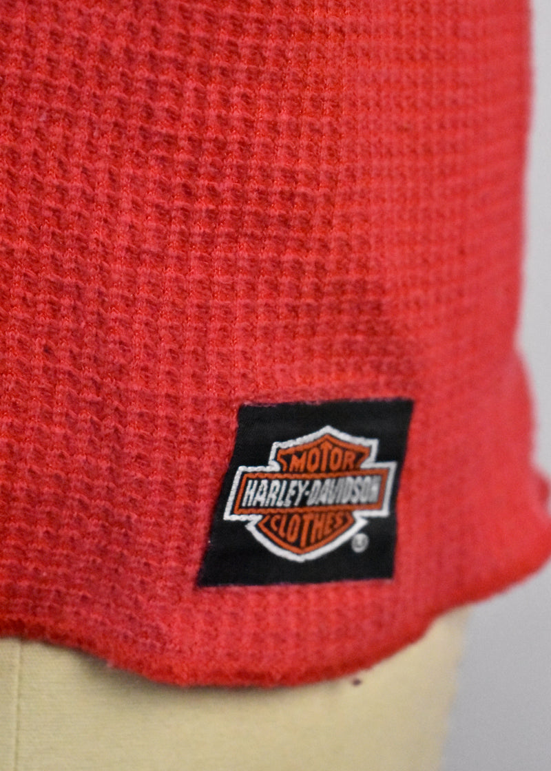 1990's Harley Davidson Long Sleeve Waffle Knit Thermal from Outpost Harley in Pueblo, Colorado