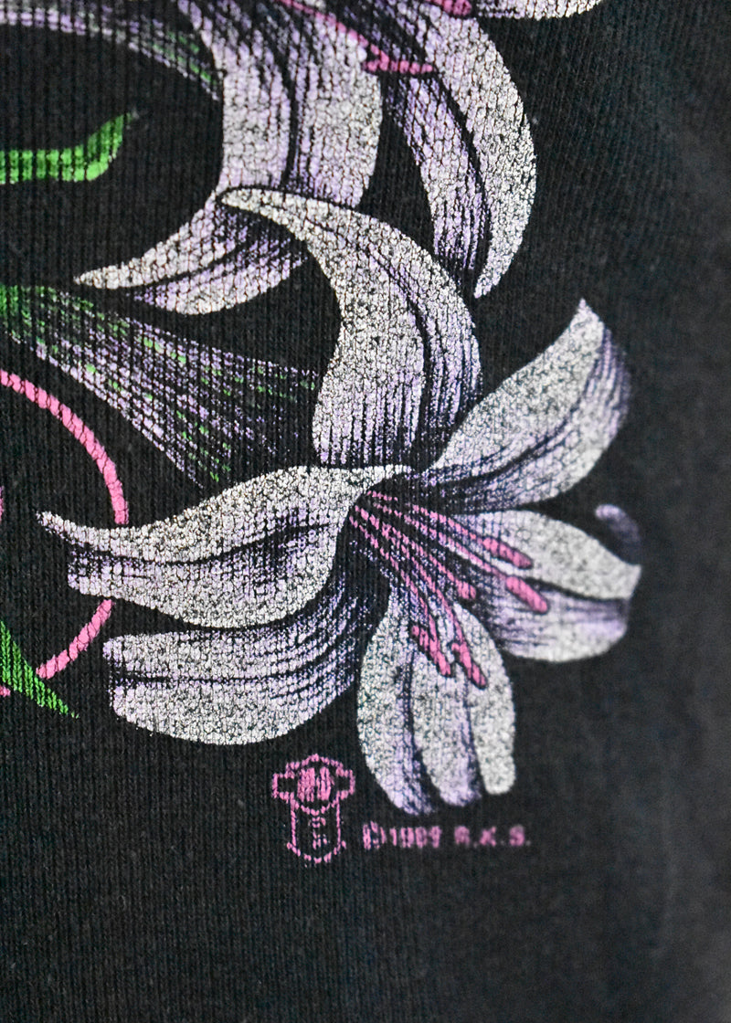 Vintage 1980's Harley Davidson Hibiscus Tank Top from Sturgis