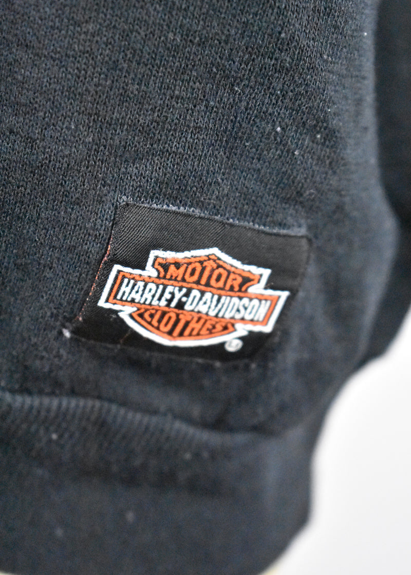 1990 Harley Davidson Freedom Highway Sweatshirt with Bald Eagles