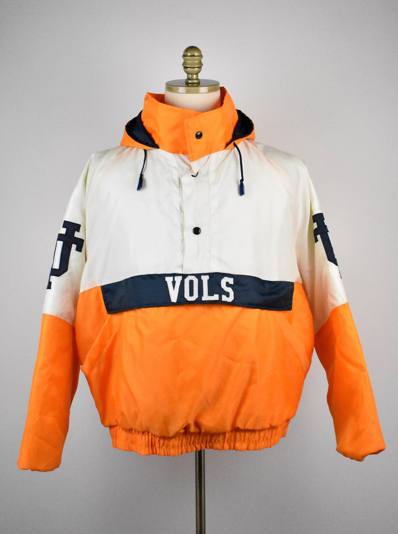 Vintage Tennessee Volunteers Pullover Jacket, Tennessee Vols Jacket