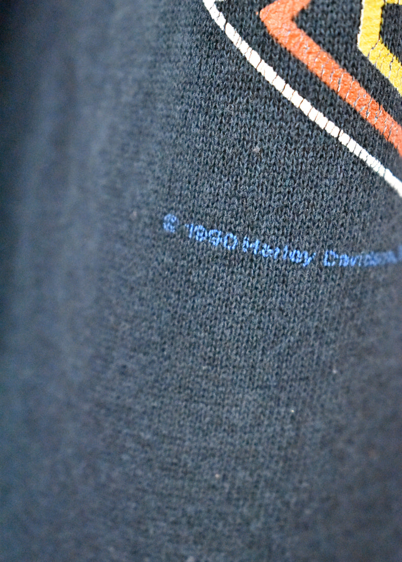 Extremely Rare Harley Davidson Mount Rushmore Black Hills Rally Sturgis Hog Sweatshirt
