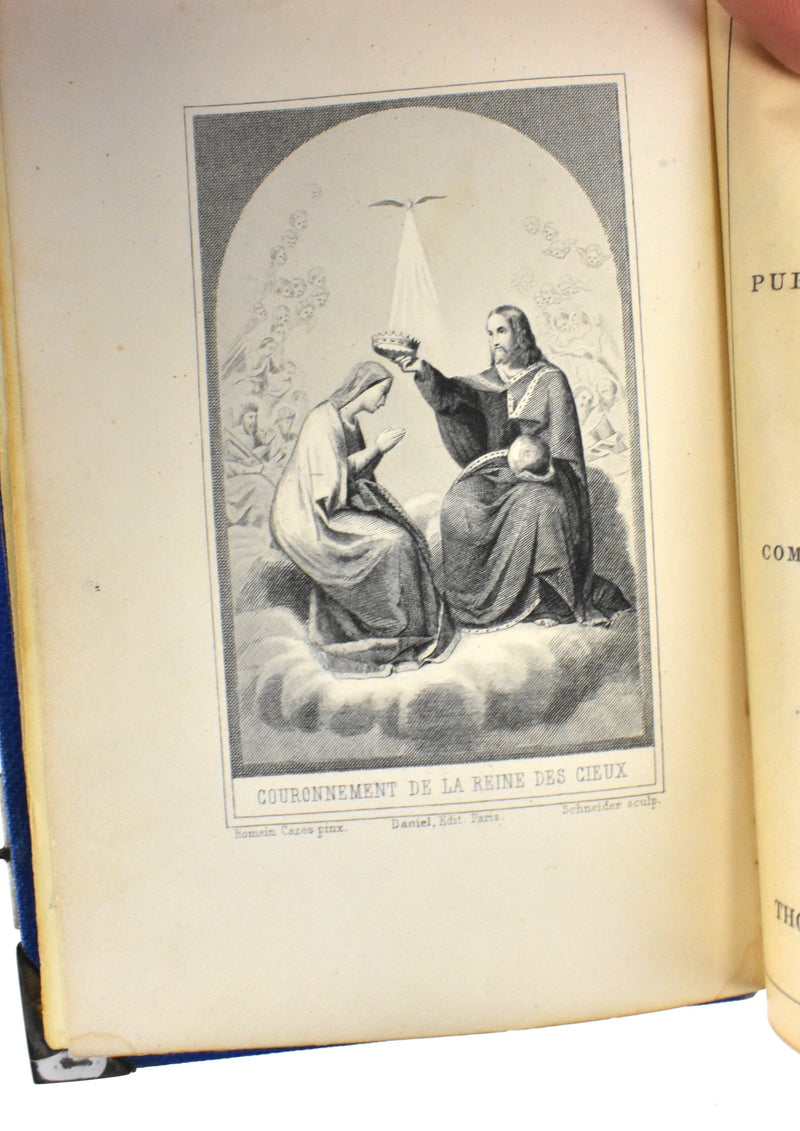 Antique 1877 St. Joseph's Catholic Manual Made of Mother of Pearl and Sterling Silver