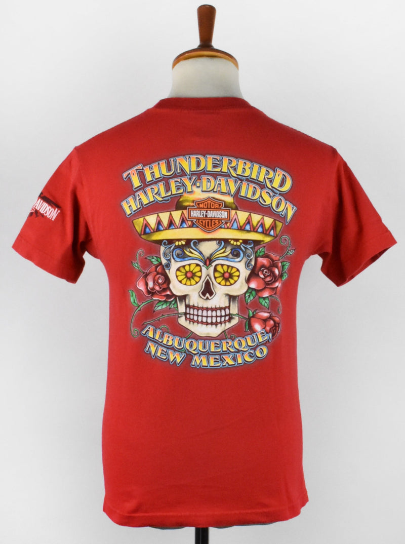 Vintage Dia de los Muertos Harley Davidson T-Shirt from Albuquerque, NM