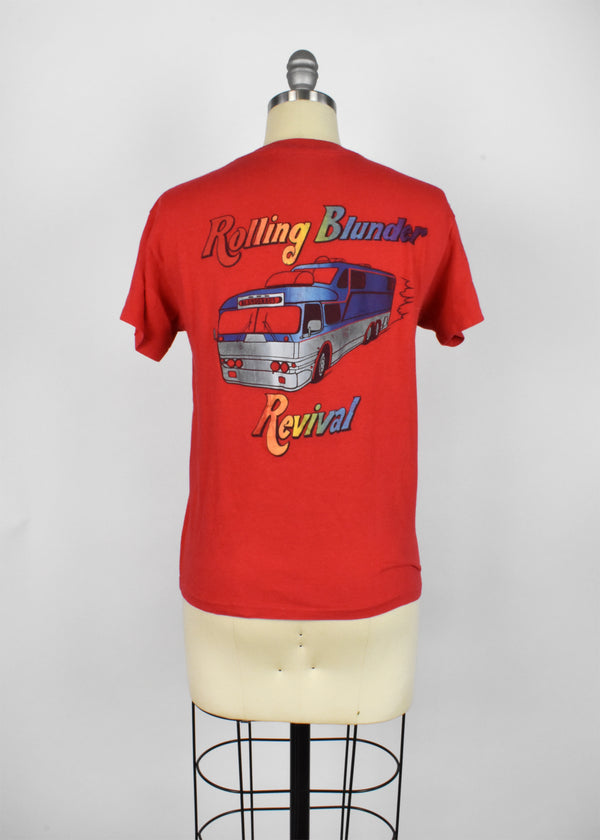 Arlo Guthrie Rolling Blunder Revival 1984 Tour T-Shirt