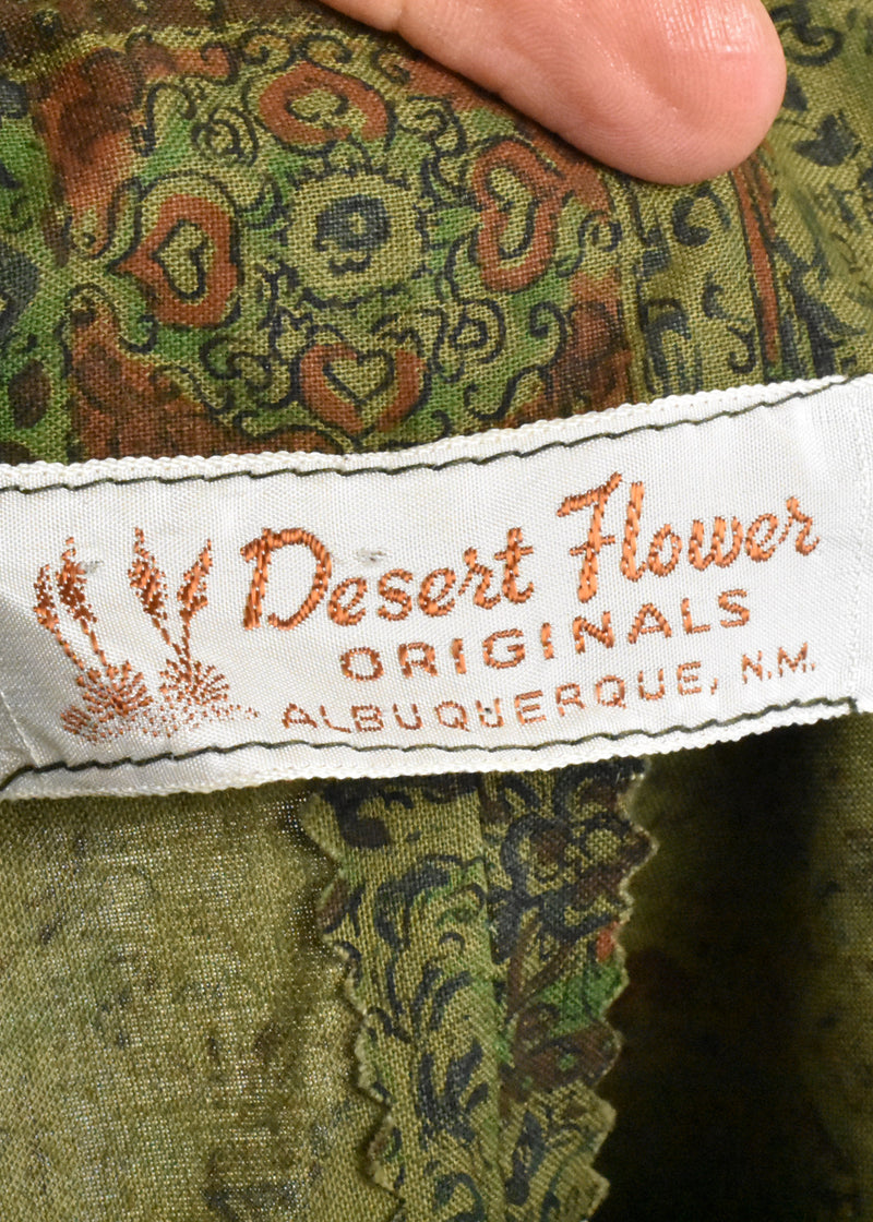 Vintage Fiesta Dress by Desert Flowers Originals