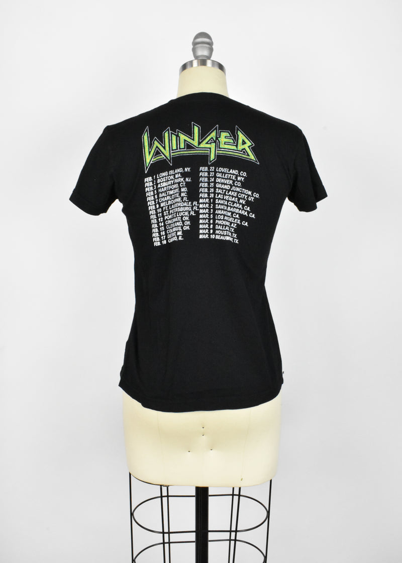 Vintage Winger T-Shirt with Kip Winger's Autograph
