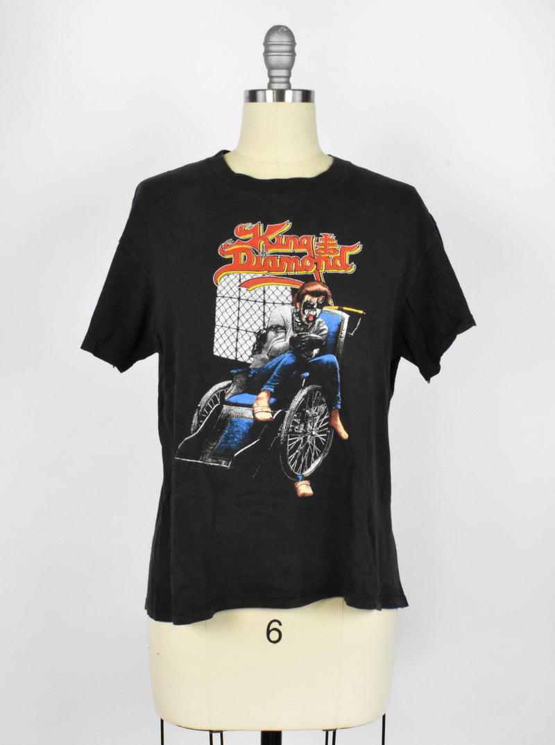 Original 1988 King Diamond T-Shirt - King Diamond Wheelchair T-Shirt