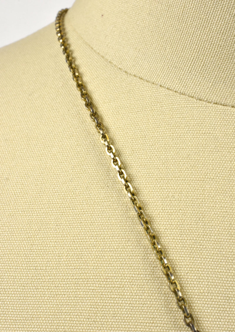 Mid Century Modern Sheffield Pendant Watch on Long Chain