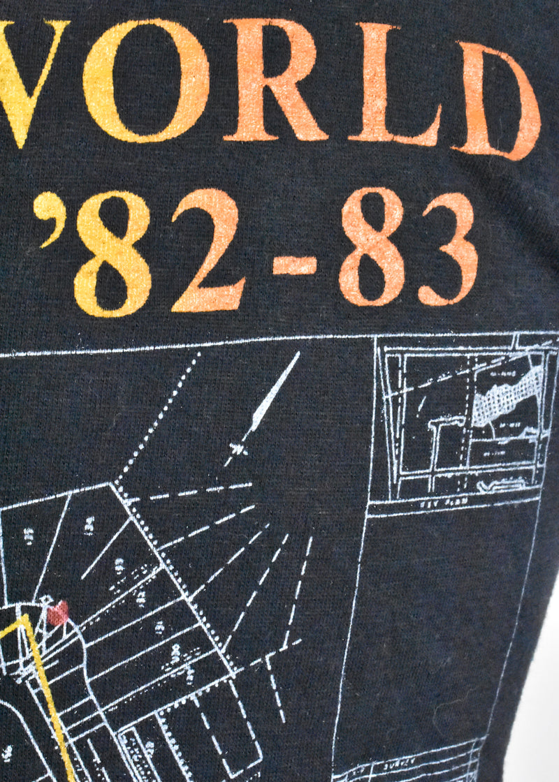 1982-83 RUSH Signals Tour T-Shirt