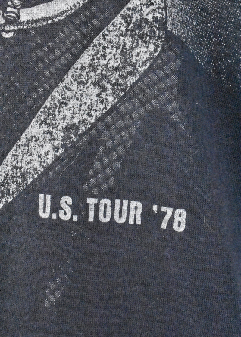 T-Shirt MOSS Vintage 1978 Sabbath Black VINTAGE DESERT Authentic Tour – U.S.
