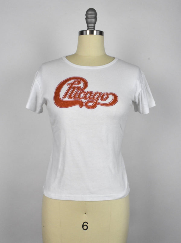 Chicago (band) Glitter Logo T-Shirt