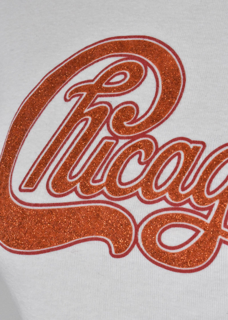 Chicago (band) Glitter Logo T-Shirt