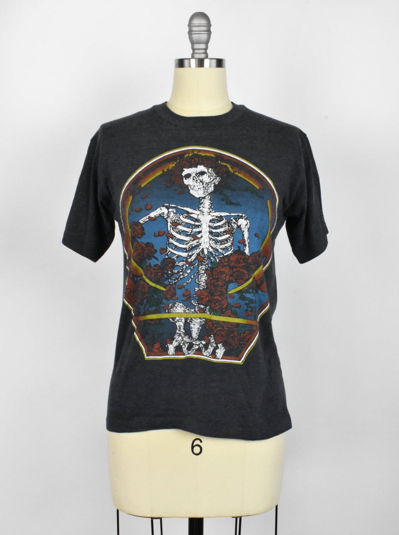 Original Uncensored 1980 Grateful Dead Tour T-Shirt // On The