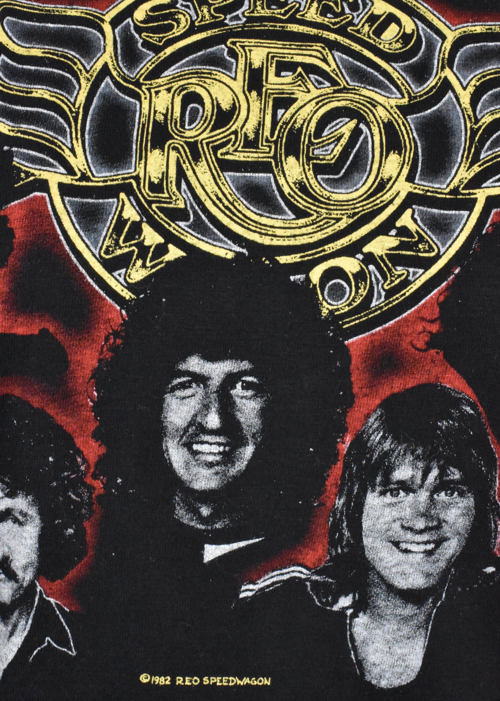 1982 REO Speed Wagon T-Shirt – DESERT MOSS VINTAGE