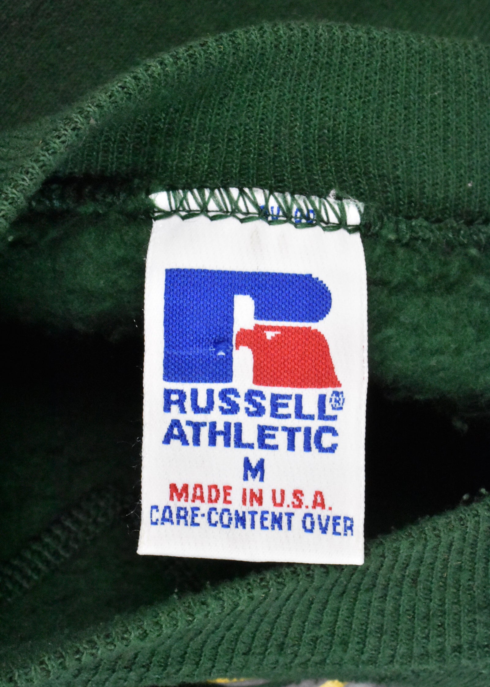Vintage Russell Athletic Sweatshirt XL Men's 90s Plain Faded