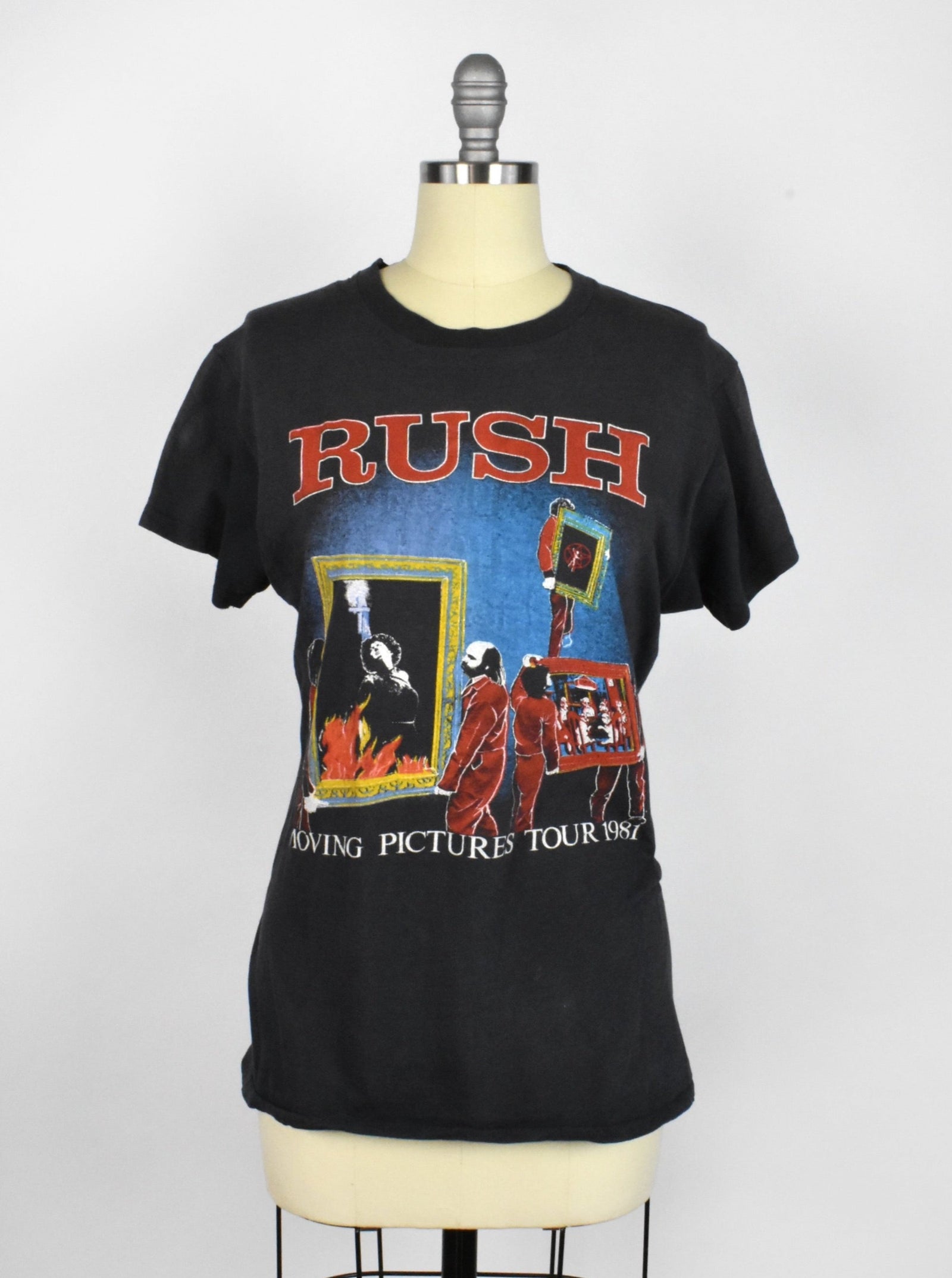 Rush Moving Pictures 1981 World Tour T-Shirt – DESERT MOSS VINTAGE