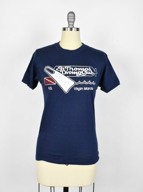 Vintage St. Thomas Diving Club, Virgin Islands T-shirt