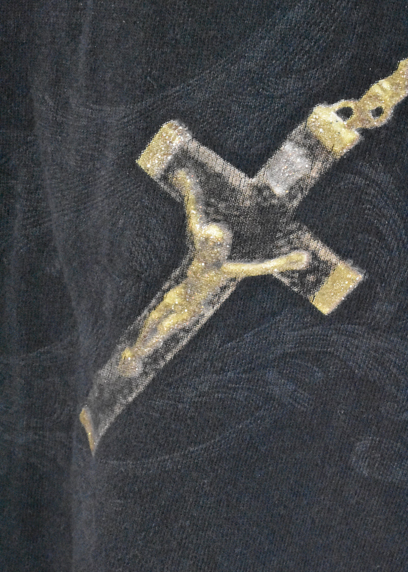 1990's Rosary and Jesus Cristo T-Shirt
