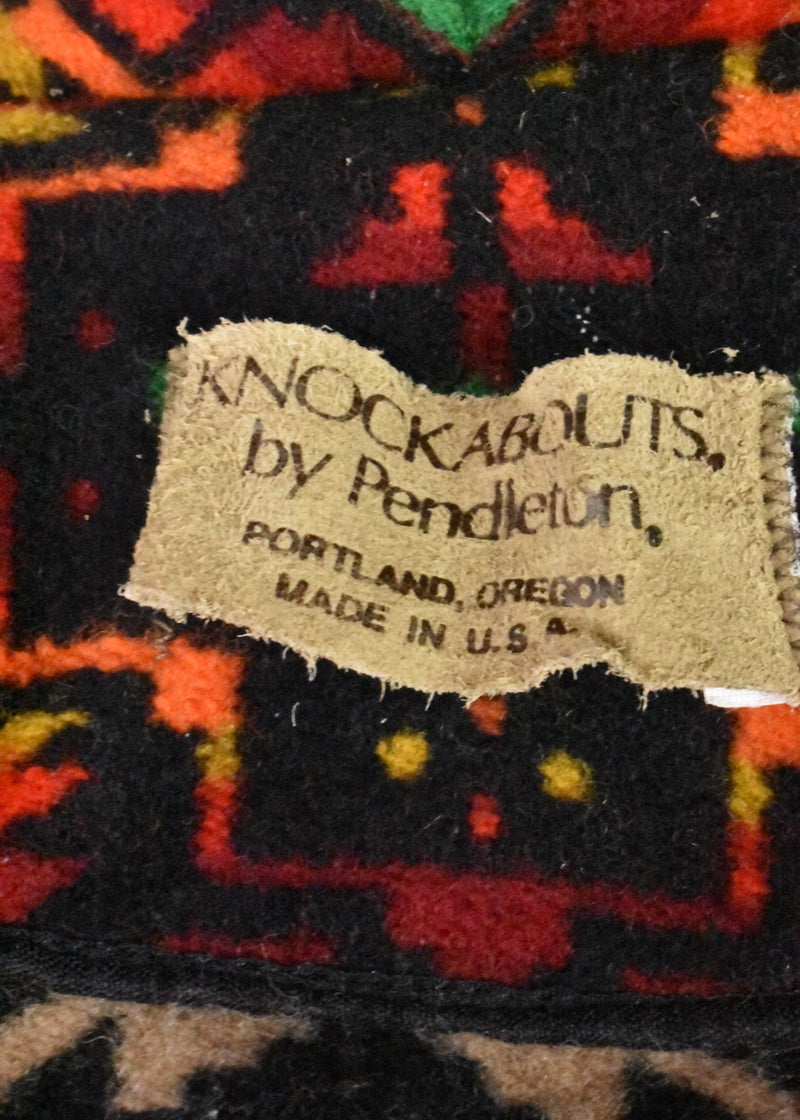 Vintage Pendleton Southwestern Wool Jacket with Belt