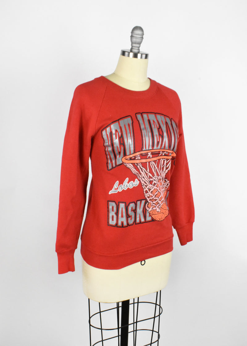 University of New Mexico Lobos Basketball Sweatshirt