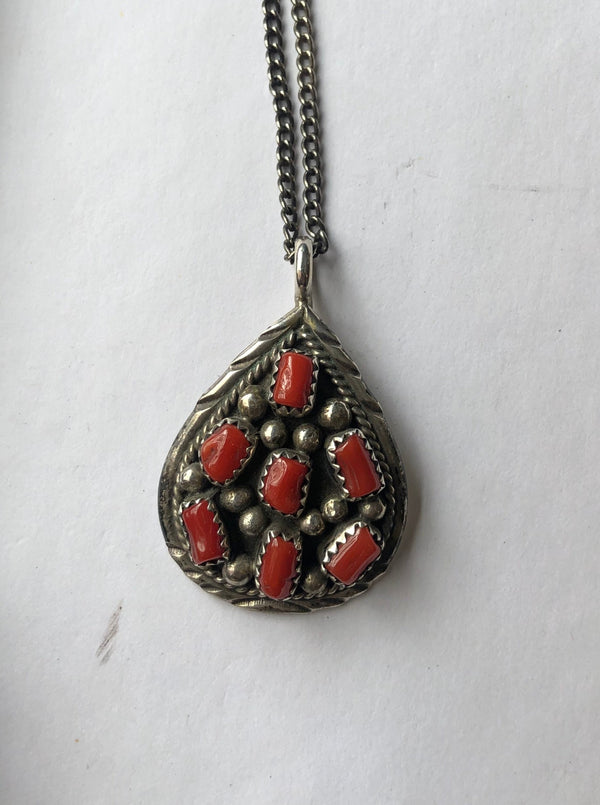 Oxblood Coral Necklace