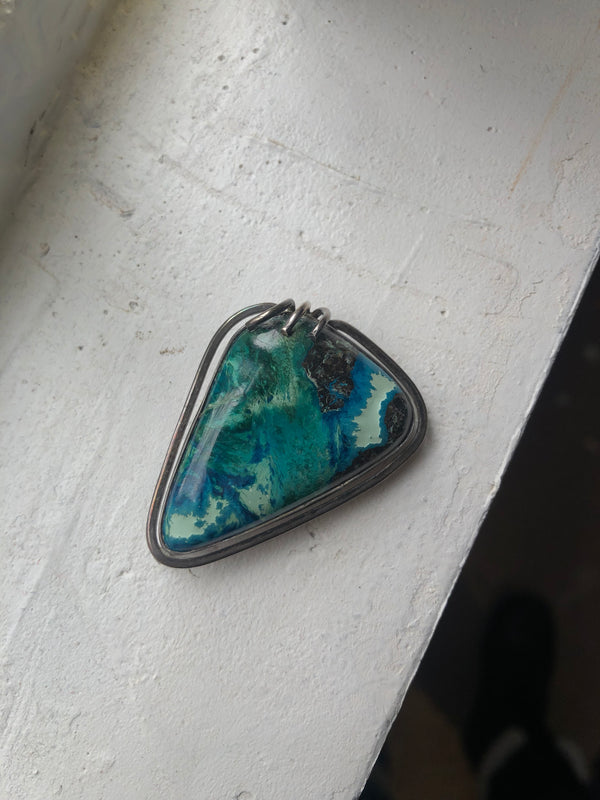 Malkit Filat 925 Silver Pendant and/or Pin