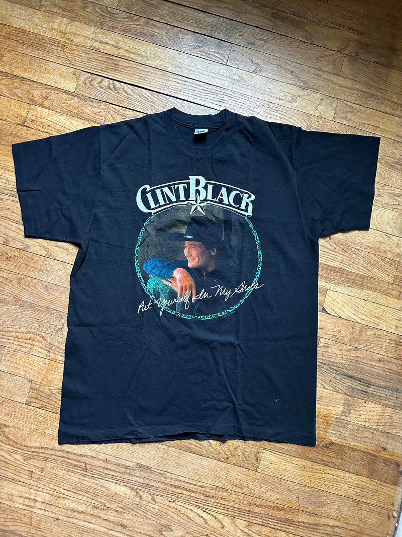 1991 Clint Black T-shirt - If I Could Put Myself in your Shoes