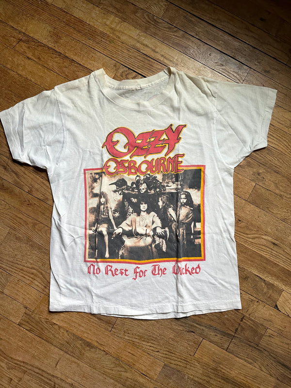 Ozzy Osbourne Live '88 "No Rest for the Wicked" Tour Tee