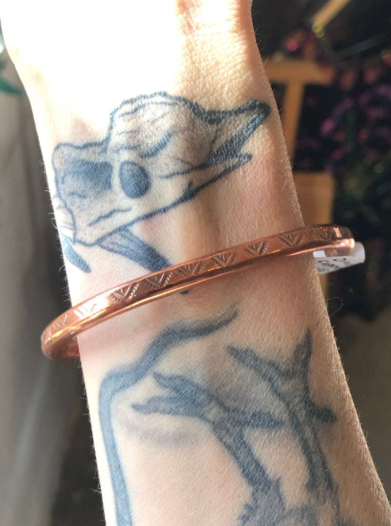 Dine Copper Cuff