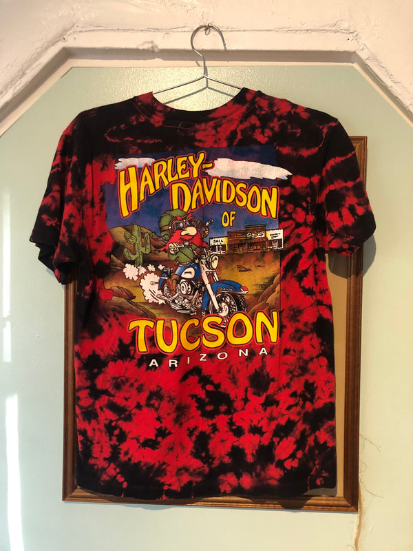 Tie Dye Harley Davidson of Tucson T-shirt