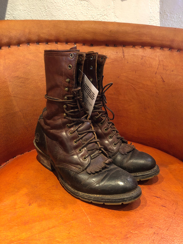 Two Tone Double H Packer Boots 7.5D/9.5