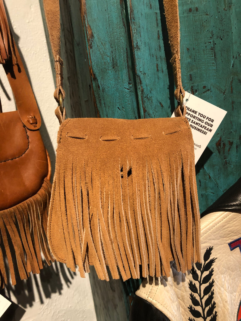 Small Suede Fringe Purse Minnetonka